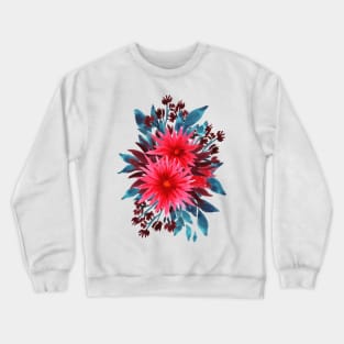 Spider flowers bouquet Crewneck Sweatshirt